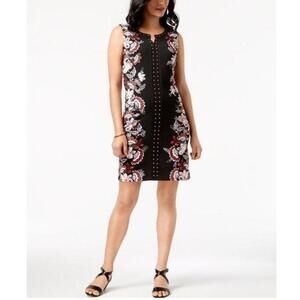 JM Collection Petite Embellished Sheath Dress DP Fantasy Gard PP